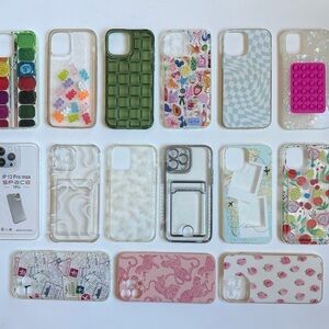Multicolor iPhone 13 Pro Max *bundle* of 15 phone cases